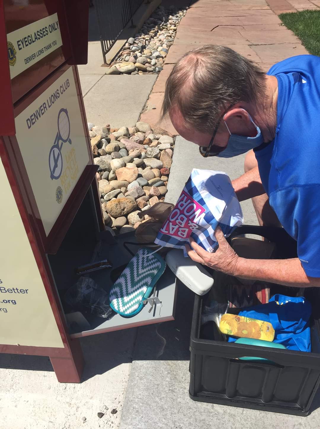 Outdoor Drop Box Project Lions Club of Denver